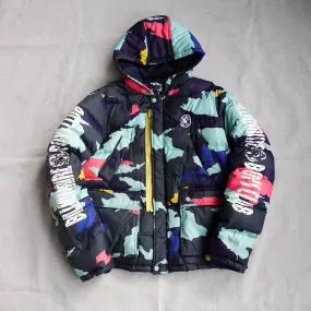 BBC Multi Color Puffer jacket - Size M