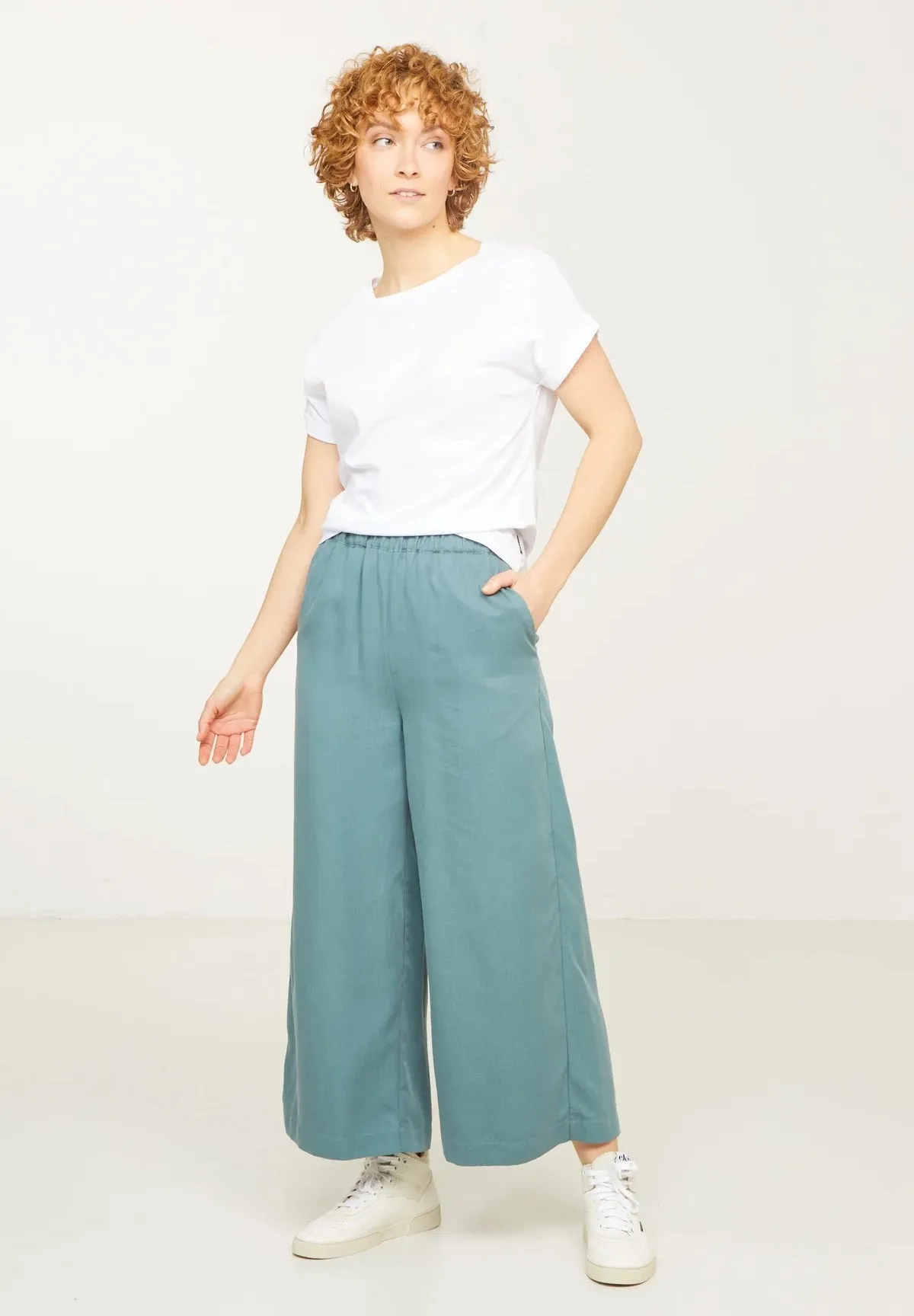 BILBERRY TENCEL™ LYOCELL CULOTTE | EUCALYPTUS