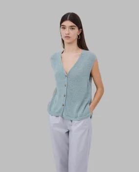 Cotton V Neck Vest