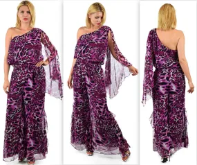 Dare2bstylish, One shouldert, Wild and Sensous , Women Jumpsuit, Women Romper, Wide leg jumpsuit, One Shoulder Jumpsuit, Designer Jumpsuit.