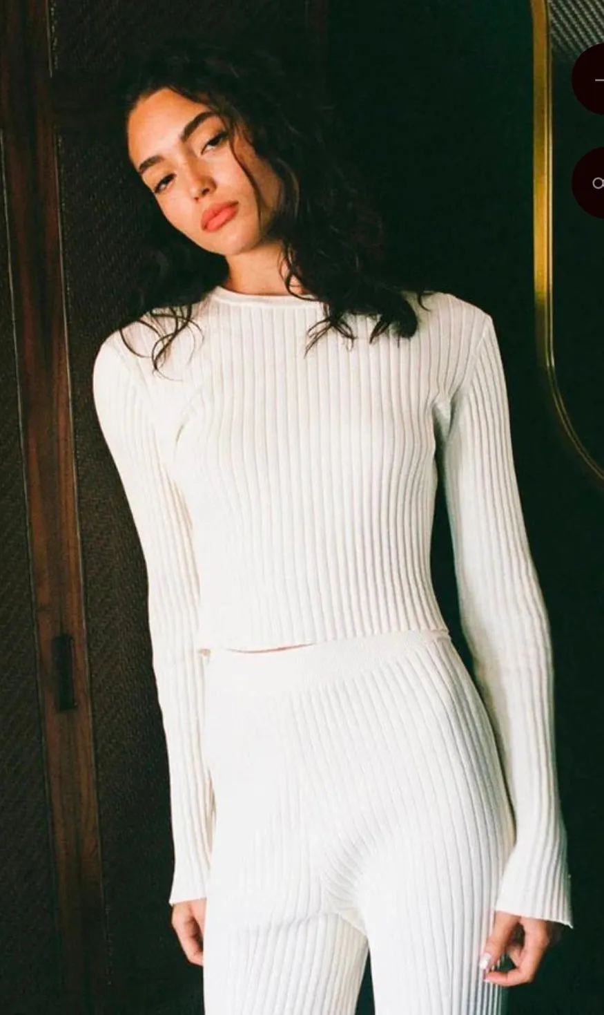 LANDMAN SWEATER - CRÈME