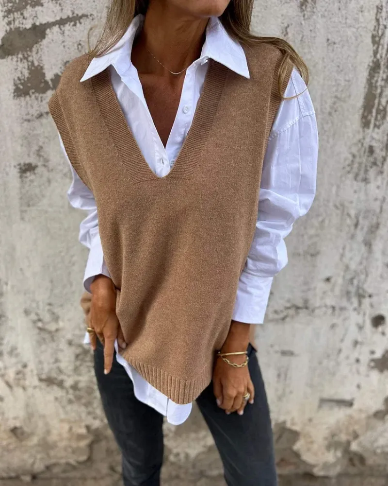 Natalie™ | Knitted Vest