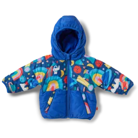 Rocket Ride Kids Puffer Jacket