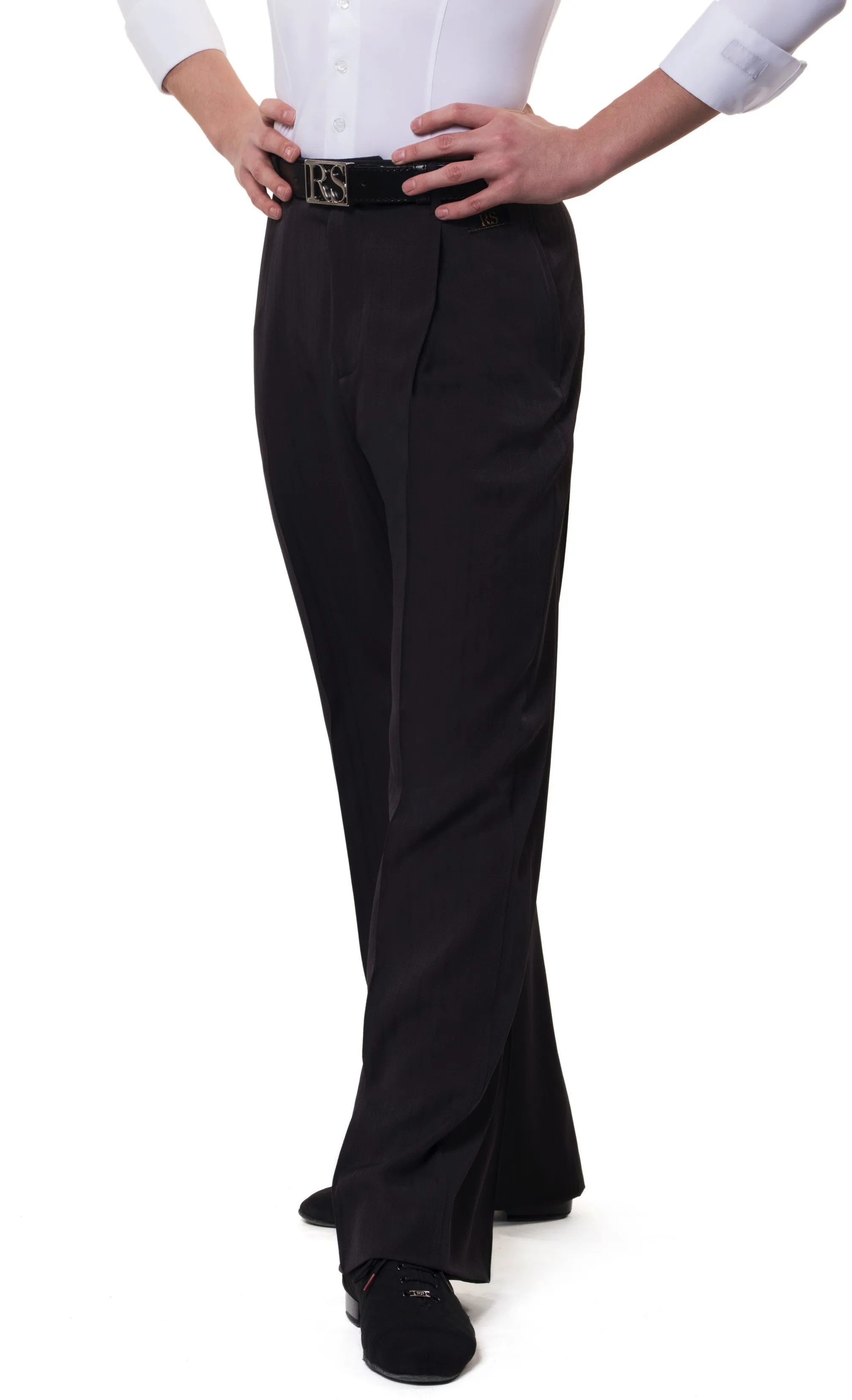 RS Atelier Lorenzo Mens Ballroom Trousers in Various Colours for Practice, Performance & DanceSport Competition