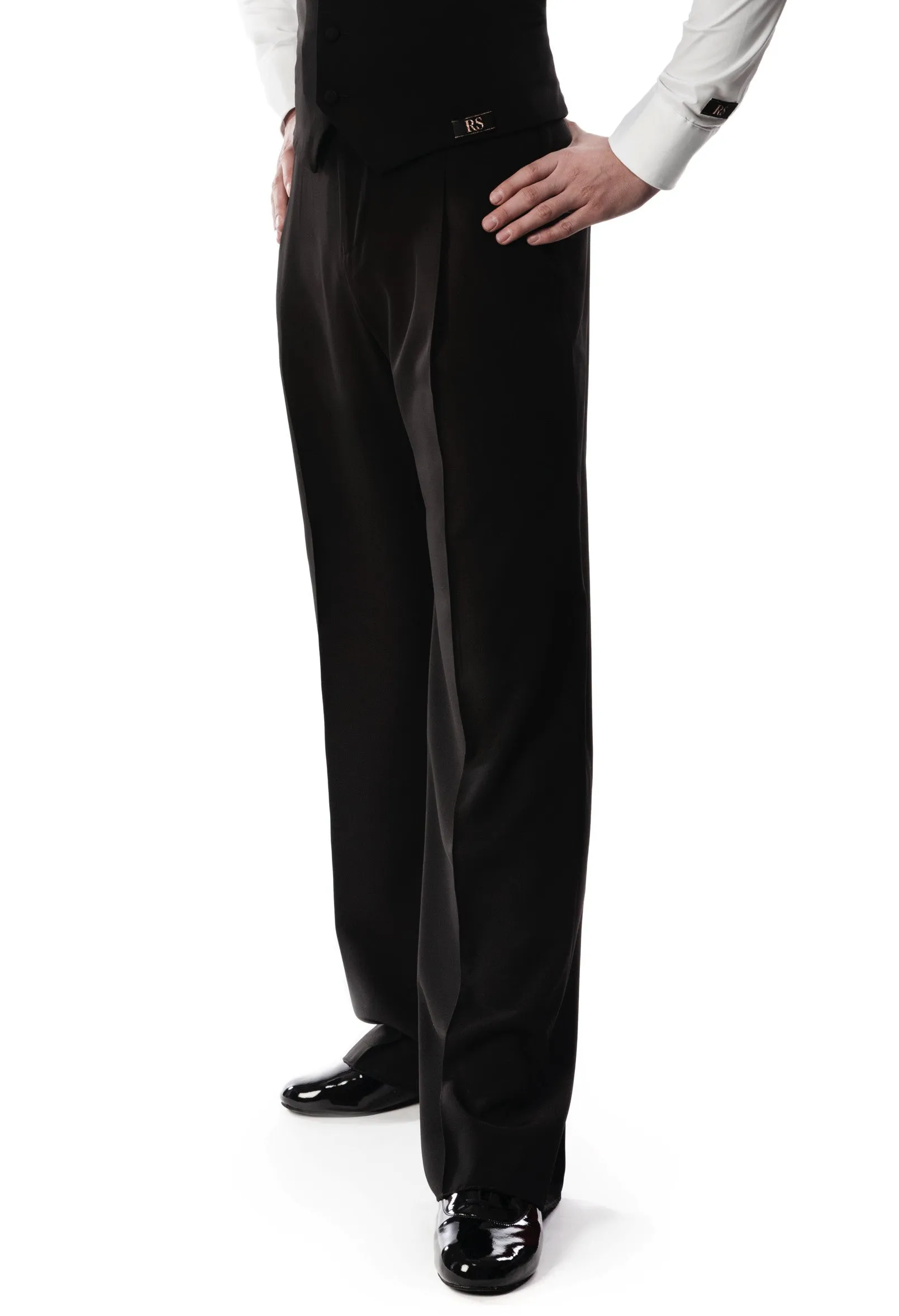 RS Atelier Lorenzo Mens Ballroom Trousers in Various Colours for Practice, Performance & DanceSport Competition