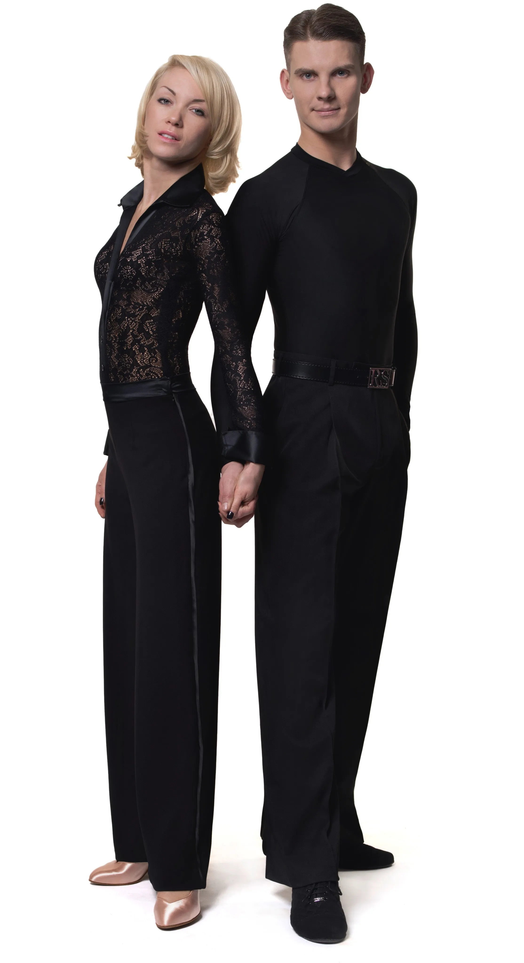 RS Atelier Lorenzo Mens Ballroom Trousers in Various Colours for Practice, Performance & DanceSport Competition