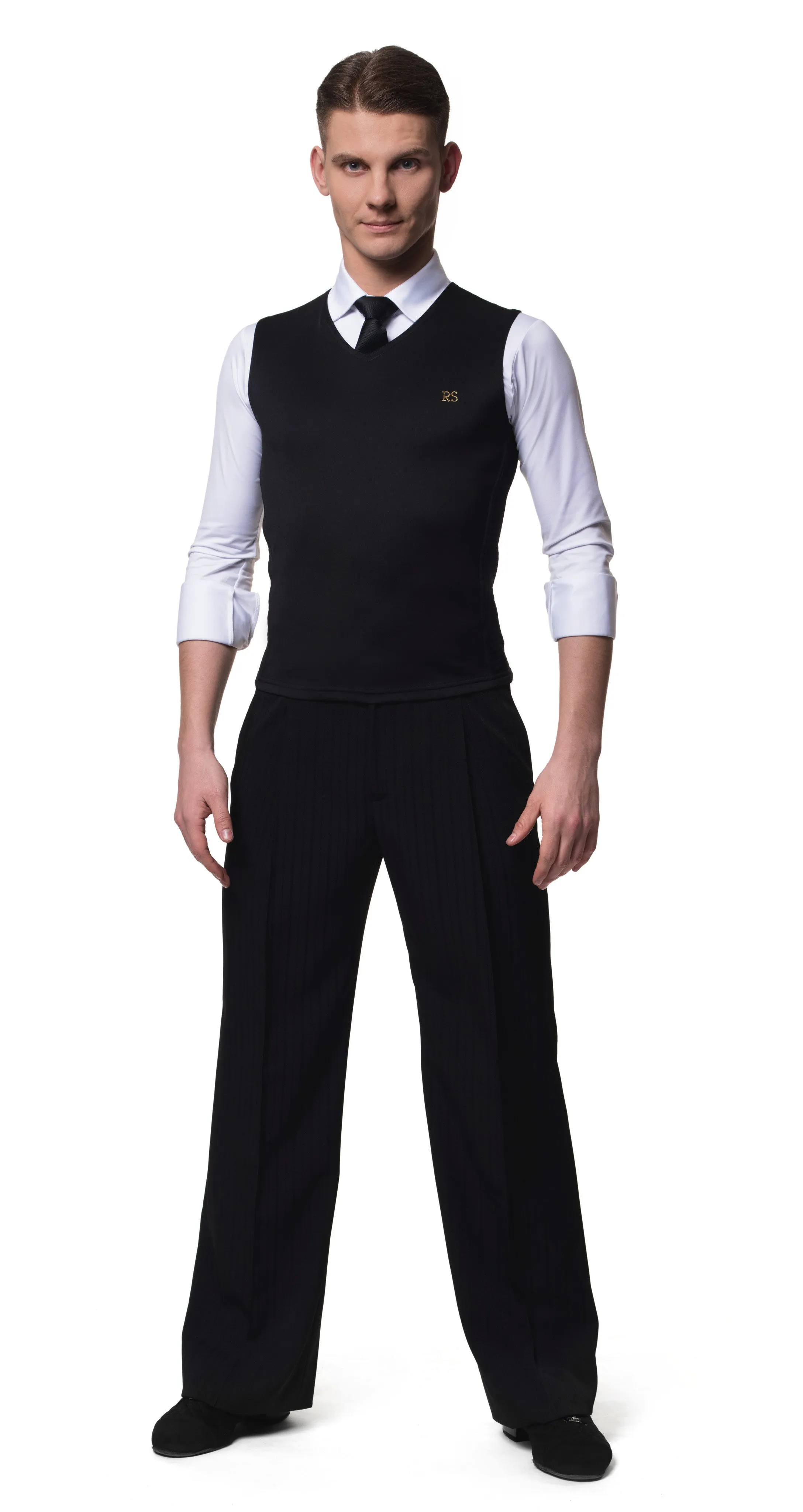 RS Atelier Lorenzo Mens Ballroom Trousers in Various Colours for Practice, Performance & DanceSport Competition