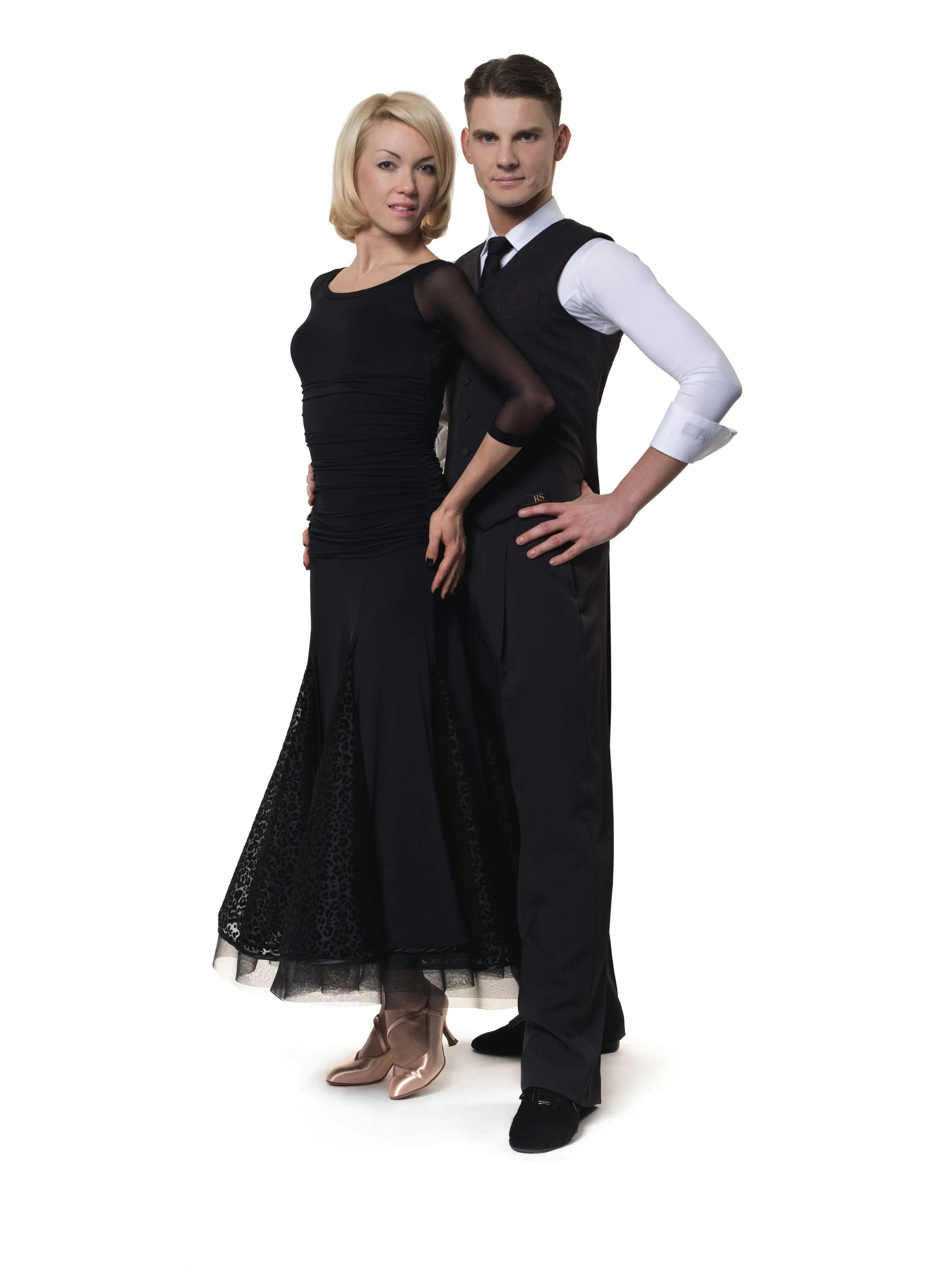RS Atelier Lorenzo Mens Ballroom Trousers in Various Colours for Practice, Performance & DanceSport Competition